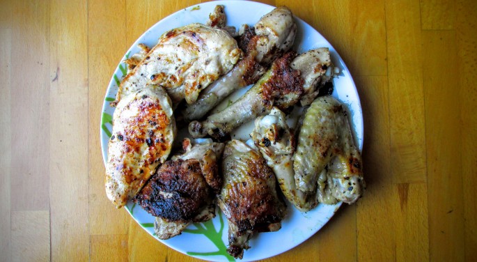 Grilled Heritage Breed Chicken
