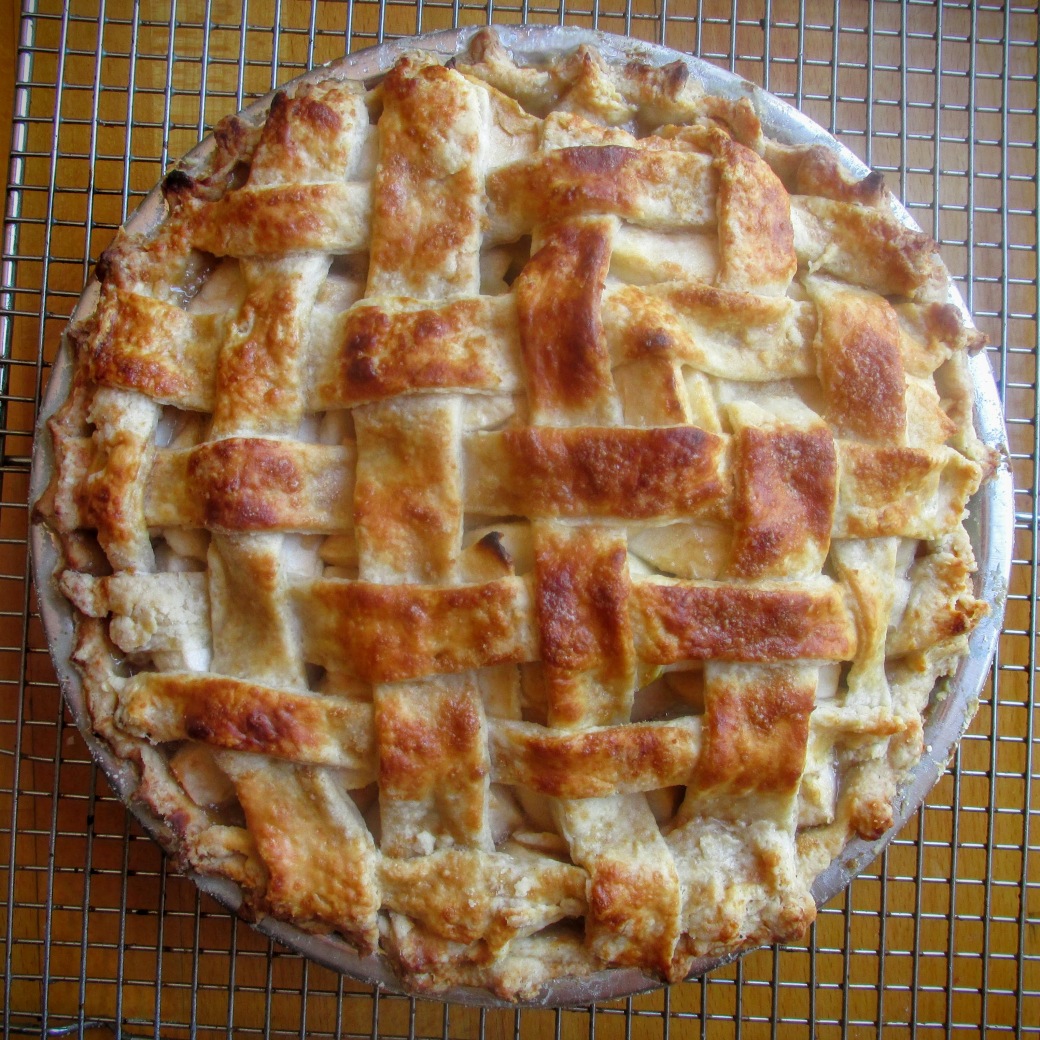lattice top apple pie